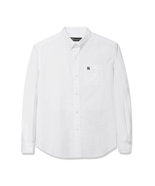Back Channel（バックチャンネル）の「OX B.D. SHIRT（シャツ/ブラウス・メンズ・ホワイト/ベージュ/パープル/ネイビー・LARGE/MEDIUM/X-LARGE/SMALL）」の2枚目の写真