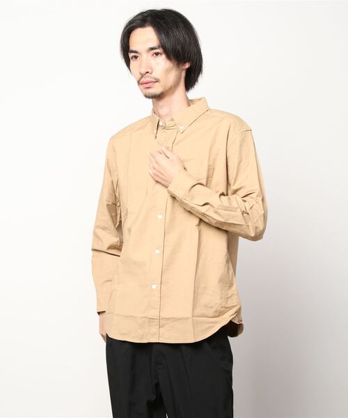 Back Channel（バックチャンネル）の「OX B.D. SHIRT（シャツ/ブラウス・メンズ・ホワイト/ベージュ/パープル/ネイビー・LARGE/MEDIUM/X-LARGE/SMALL）」の22枚目の写真