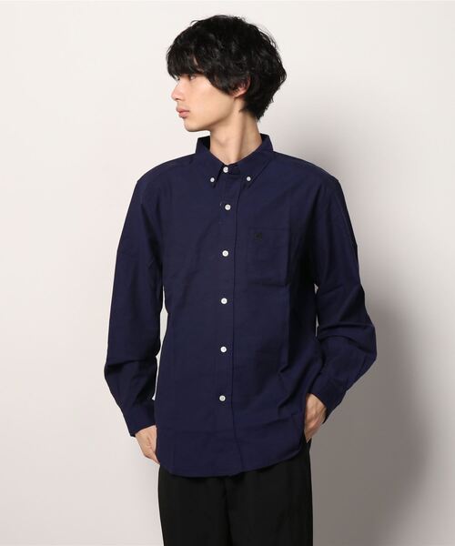 Back Channel（バックチャンネル）の「OX B.D. SHIRT（シャツ/ブラウス・メンズ・ホワイト/ベージュ/パープル/ネイビー・LARGE/MEDIUM/X-LARGE/SMALL）」の18枚目の写真
