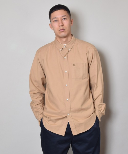 Back Channel（バックチャンネル）の「OX B.D. SHIRT（シャツ/ブラウス・メンズ・ホワイト/ベージュ/パープル/ネイビー・LARGE/MEDIUM/X-LARGE/SMALL）」の7枚目の写真