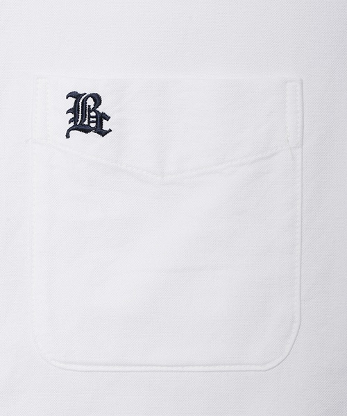 Back Channel（バックチャンネル）の「OX B.D. SHIRT（シャツ/ブラウス・メンズ・ホワイト/ベージュ/パープル/ネイビー・LARGE/MEDIUM/X-LARGE/SMALL）」の16枚目の写真