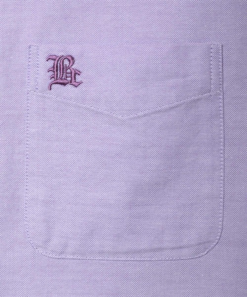 Back Channel（バックチャンネル）の「OX B.D. SHIRT（シャツ/ブラウス・メンズ・ホワイト/ベージュ/パープル/ネイビー・LARGE/MEDIUM/X-LARGE/SMALL）」の12枚目の写真