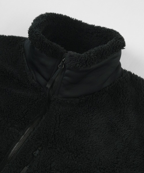 Columbia（コロンビア）の「【Columbia/コロンビア】M ARE C FLEECE FZ/マウンテンズアーコーリングフリースフルジップ/PM0197（ブルゾン・メンズ・ブラック/ベージュ・S/M/L/XL）」の3枚目の写真