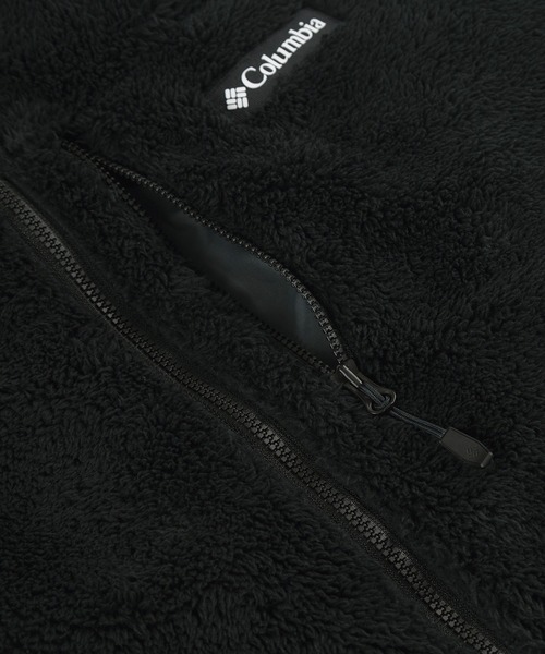 Columbia（コロンビア）の「【Columbia/コロンビア】M ARE C FLEECE FZ/マウンテンズアーコーリングフリースフルジップ/PM0197（ブルゾン・メンズ・ブラック/ベージュ・S/M/L/XL）」の5枚目の写真