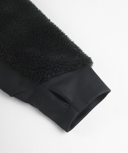 Columbia（コロンビア）の「【Columbia/コロンビア】M ARE C FLEECE FZ/マウンテンズアーコーリングフリースフルジップ/PM0197（ブルゾン・メンズ・ブラック/ベージュ・S/M/L/XL）」の9枚目の写真