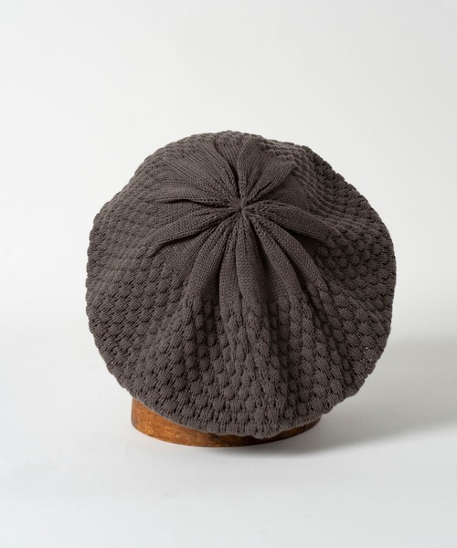 Mighty Shine(マイティシャイン)の「Knit Beret / Mighty Shine 2022SS(ハンチング/ベレー帽・メンズ・ブラック/モカ/カーキ/グレー・FREE)」の16枚目の写真