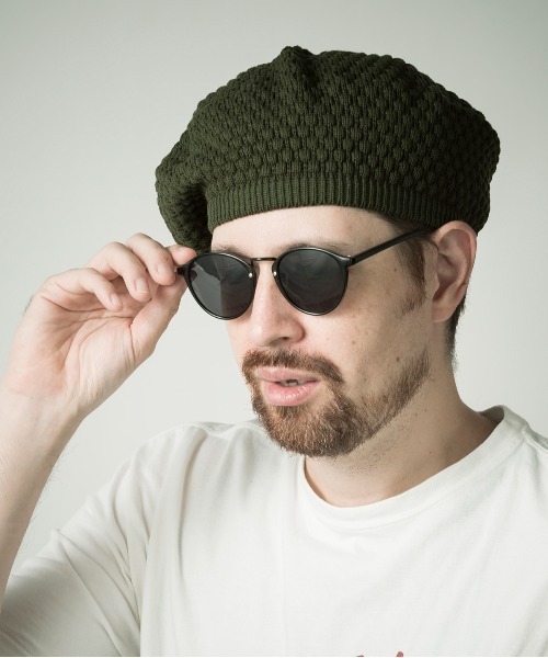 Mighty Shine(マイティシャイン)の「Knit Beret / Mighty Shine 2022SS(ハンチング/ベレー帽・メンズ・ブラック/モカ/カーキ/グレー・FREE)」の18枚目の写真
