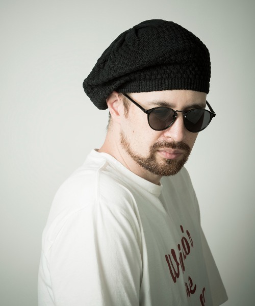 Mighty Shine(マイティシャイン)の「Knit Beret / Mighty Shine 2022SS(ハンチング/ベレー帽・メンズ・ブラック/モカ/カーキ/グレー・FREE)」の14枚目の写真