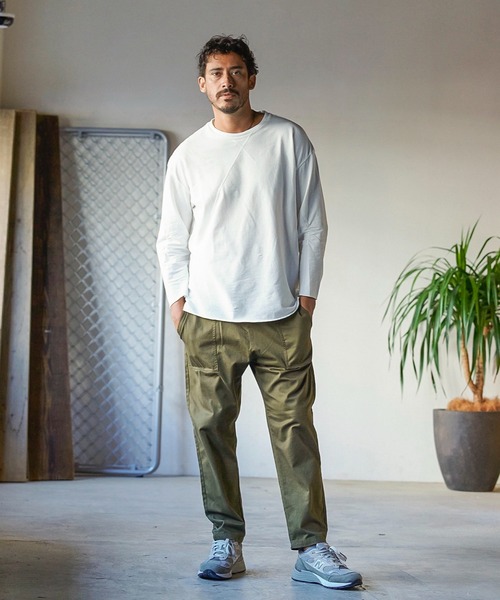 BIG BILL(ビッグビル)の「BIG BILL Twill Baker pants (ビッグビル ツイルベイカーパンツ)(2colors)(Men's)(X58602D)(その他パンツ・メンズ・オリーブ/タン・M/L)」の8枚目の写真