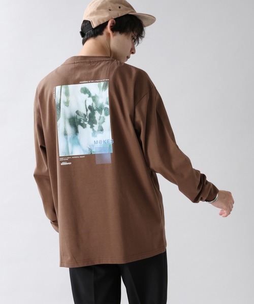 RAGEBLUE（レイジブルー）の「天竺/フォトロンT/219959（Tシャツ/カットソー・メンズ・ブラック/ダークブラウン/ホワイト/ダークグリーン/ブルー系その他・MEDIUM/LARGE/SMALL）」の3枚目の写真