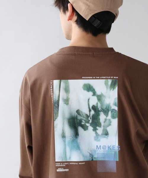 RAGEBLUE（レイジブルー）の「天竺/フォトロンT/219959（Tシャツ/カットソー・メンズ・ブラック/ダークブラウン/ホワイト/ダークグリーン/ブルー系その他・MEDIUM/LARGE/SMALL）」の15枚目の写真