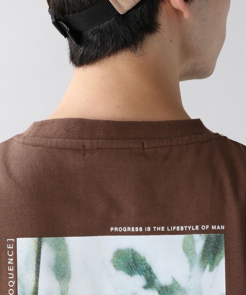 RAGEBLUE（レイジブルー）の「天竺/フォトロンT/219959（Tシャツ/カットソー・メンズ・ブラック/ダークブラウン/ホワイト/ダークグリーン/ブルー系その他・MEDIUM/LARGE/SMALL）」の16枚目の写真