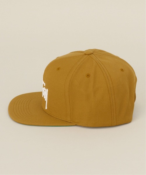 STUSSY（ステューシー）の「【STUSSY / ステューシー】Basic Stock Cap（キャップ・メンズ・ブラック/ブラウン・FREE）」の4枚目の写真