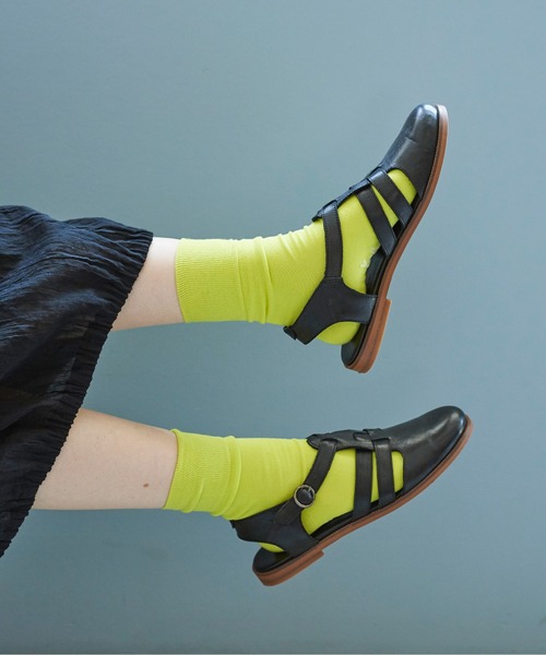 bulle de savon（ビュルデサボン）の「△WEB限定　Basicソックス3点セット（ソックス/靴下・レディース・その他/ブルー系その他・FREE）」の4枚目の写真