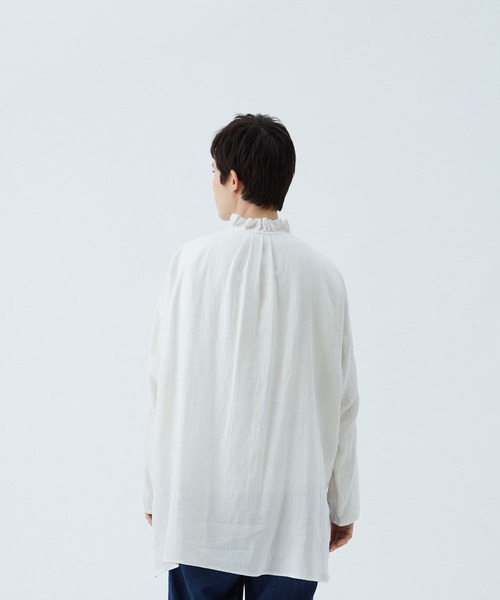 コンジェペイエ conges payes ジャカード ブラウス シャツ トップス conges payes ADIEU TRISTESSE（コンジェ ペイエ アデュー