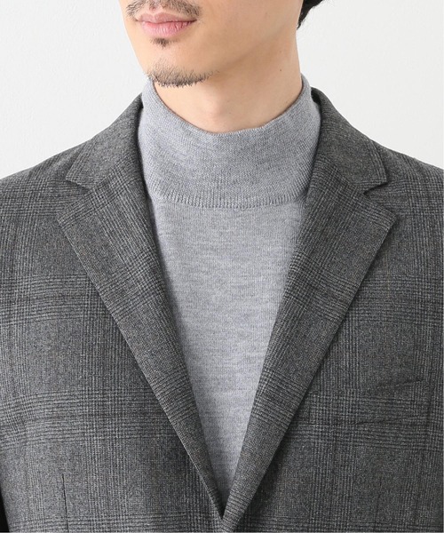 EDIFICE（エディフィス）の「MOVE サキソニー チェック 2Bジャケット（セットアップ・メンズ・チャコールグレー/ブラウン/ネイビー・SMALL/MEDIUM/LARGE/X-LARGE）」の21枚目の写真