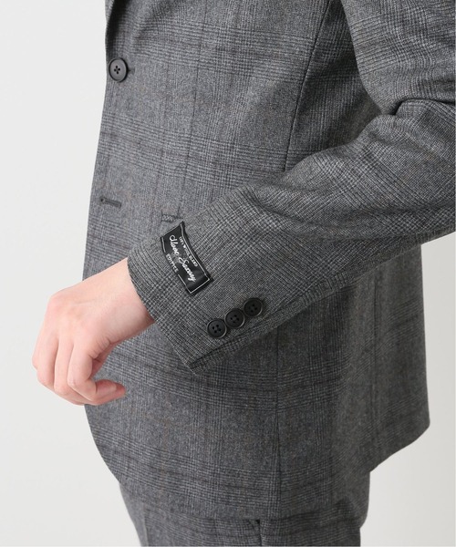 EDIFICE（エディフィス）の「MOVE サキソニー チェック 2Bジャケット（セットアップ・メンズ・チャコールグレー/ブラウン/ネイビー・SMALL/MEDIUM/LARGE/X-LARGE）」の11枚目の写真