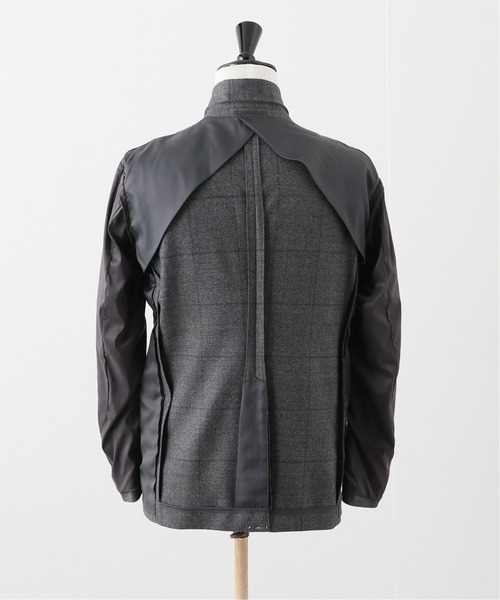 EDIFICE（エディフィス）の「MOVE サキソニー チェック 2Bジャケット（セットアップ・メンズ・チャコールグレー/ブラウン/ネイビー・SMALL/MEDIUM/LARGE/X-LARGE）」の7枚目の写真