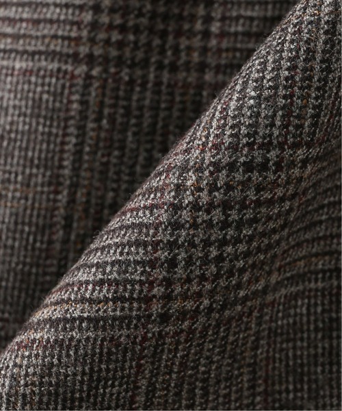 EDIFICE（エディフィス）の「MOVE サキソニー チェック 2Bジャケット（セットアップ・メンズ・チャコールグレー/ブラウン/ネイビー・SMALL/MEDIUM/LARGE/X-LARGE）」の18枚目の写真