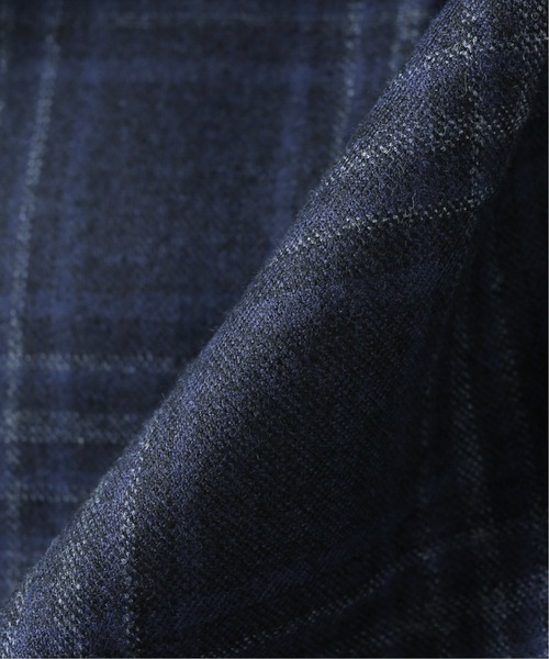 EDIFICE（エディフィス）の「MOVE サキソニー チェック 2Bジャケット（セットアップ・メンズ・チャコールグレー/ブラウン/ネイビー・SMALL/MEDIUM/LARGE/X-LARGE）」の13枚目の写真