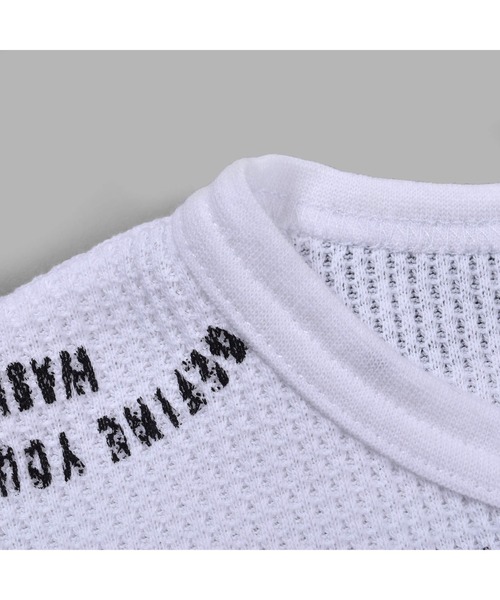 WASK(ワスク)の「WASK/ロゴ 柄 ワッフル Tシャツ (100~160cm)(Tシャツ/カットソー・キッズ・ブラック系その他/ホワイト系その他・140/120/130/110/150/160/100)」の9枚目の写真