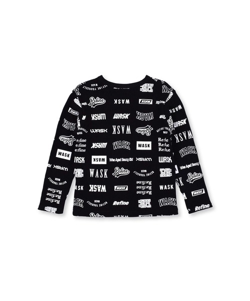 WASK(ワスク)の「WASK/ロゴ 柄 ワッフル Tシャツ (100~160cm)(Tシャツ/カットソー・キッズ・ブラック系その他/ホワイト系その他・140/120/130/110/150/160/100)」の13枚目の写真