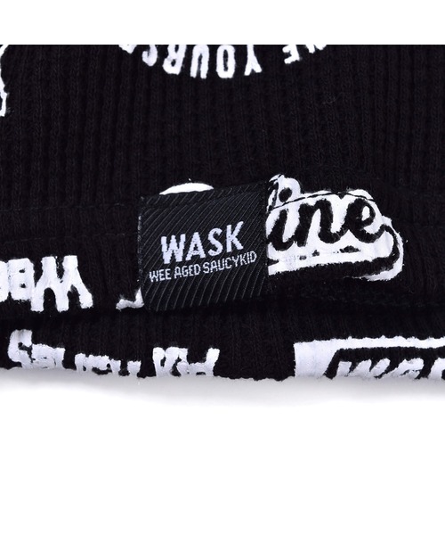 WASK(ワスク)の「WASK/ロゴ 柄 ワッフル Tシャツ (100~160cm)(Tシャツ/カットソー・キッズ・ブラック系その他/ホワイト系その他・140/120/130/110/150/160/100)」の16枚目の写真