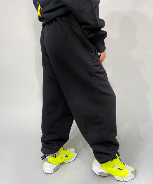 Mark Gonzales(マーク・ゴンザレス)の「【ムラサキスポーツ別注】MarkGonzales/マークゴンザレス ルーズシルエット ロゴスウェットパンツ/セットアップ対応 MGLD021(スウェットパンツ・レディース・ブラック/グレー/グリーン・M/L)」の19枚目の写真