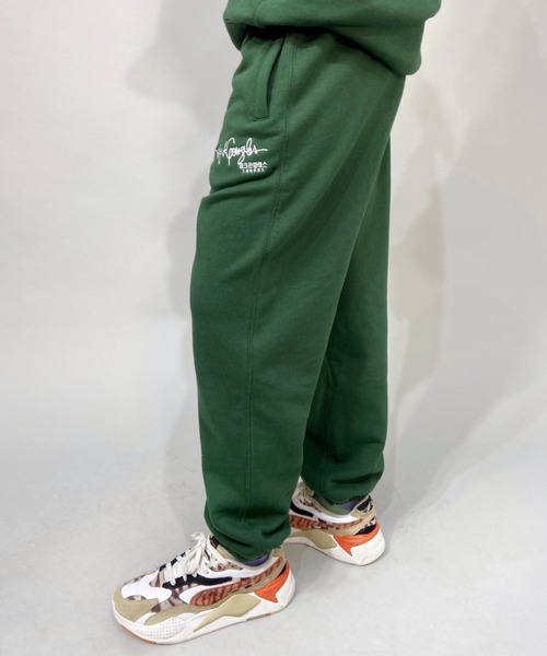 Mark Gonzales(マーク・ゴンザレス)の「【ムラサキスポーツ別注】MarkGonzales/マークゴンザレス ルーズシルエット ロゴスウェットパンツ/セットアップ対応 MGLD021(スウェットパンツ・レディース・ブラック/グレー/グリーン・M/L)」の16枚目の写真