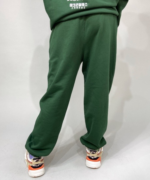 Mark Gonzales(マーク・ゴンザレス)の「【ムラサキスポーツ別注】MarkGonzales/マークゴンザレス ルーズシルエット ロゴスウェットパンツ/セットアップ対応 MGLD021(スウェットパンツ・レディース・ブラック/グレー/グリーン・M/L)」の15枚目の写真