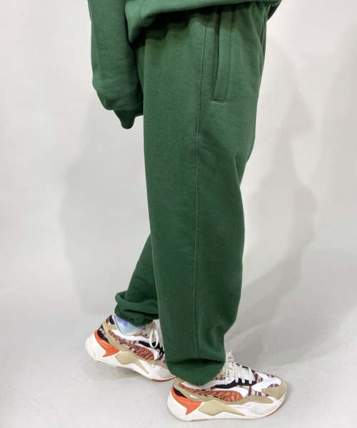 Mark Gonzales(マーク・ゴンザレス)の「【ムラサキスポーツ別注】MarkGonzales/マークゴンザレス ルーズシルエット ロゴスウェットパンツ/セットアップ対応 MGLD021(スウェットパンツ・レディース・ブラック/グレー/グリーン・M/L)」の14枚目の写真