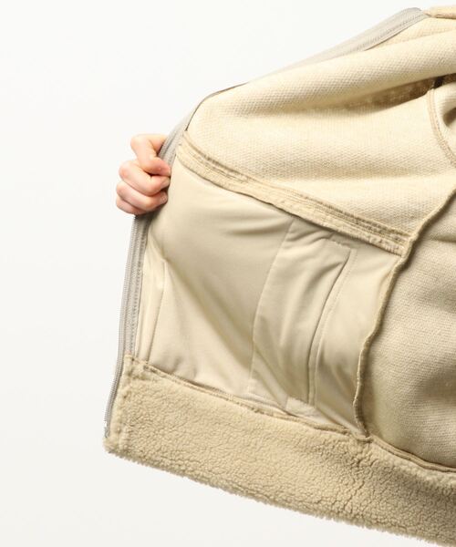 HELLY HANSEN(ヘリーハンセン)の「【HELLY HANSEN】FIBERPILE HOODIE(ブルゾン・レディース・アイボリー・MEDIUM/LARGE)」の4枚目の写真