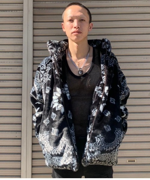 DANKE SCHON（ダンケシェーン）の「DankeSchon/ダンケシェーン/ペイズリーファーブルゾン（ブルゾン・メンズ・ブラック/ブラウン・MEDIUM/LARGE）」の6枚目の写真