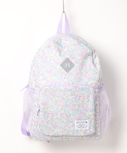 Kids Foret（キッズフォーレ）の「ＫＦ　撥水ＰＣリュック（バックパック/リュック・キッズ・ブラック/パープル/ピンク/ブルー・M/L/LL）」の3枚目の写真