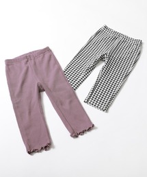 devirock | 2枚セット ガールズ お着替えレギンス(レギンス/スパッツ)