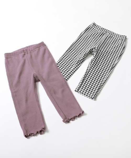 devirock（デビロック）の「2枚セット ガールズ お着替えレギンス（レギンス/スパッツ・キッズ・その他1/その他2/その他3・80ｃｍ/90cm/110cm/100cm）」の2枚目の写真