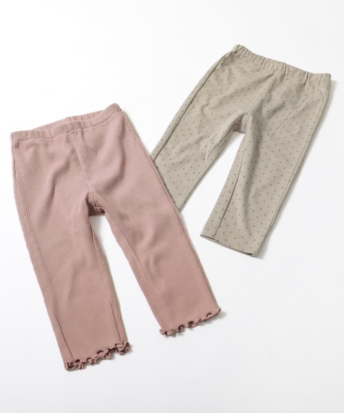 devirock（デビロック）の「2枚セット ガールズ お着替えレギンス（レギンス/スパッツ・キッズ・その他1/その他2/その他3・80ｃｍ/90cm/110cm/100cm）」の3枚目の写真