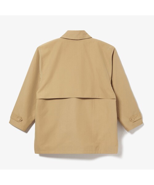 極美品】LACOSTE ショートトレンチコート ベージュ