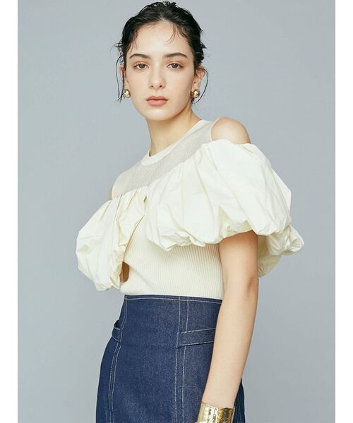 LAGUNAMOON（ラグナムーン）の「アシンメトリーラインバングル（バングル/リストバンド・レディース・シルバー/ゴールド・FREE）」の3枚目の写真