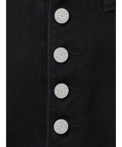 jouetie（ジュエティ）の「ハイウエストダメージワイドパンツ（デニムパンツ・レディース・ライトブルー/ブラック/レッド・SMALL/MEDIUM）」の19枚目の写真