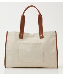 LINEN LIKE BIG TOTE BAG/リネンライクビッグトートバッグ