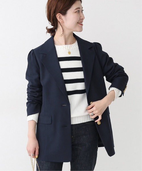未使用 Spick&Span Visストレッチパフスリーブジャケット