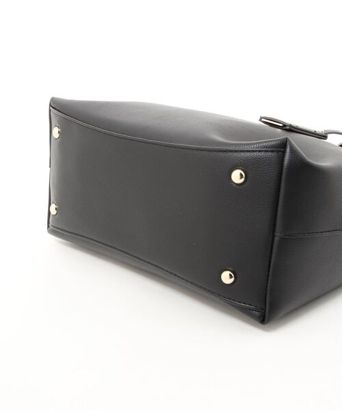 Jewelna Rose(ジュエルナローズ)の「OLバッグ ミドルサイズ(トートバッグ・レディース・チャコールグレー/ブラック/スモークピンク/グレイッシュベージュ/ベージュ系その他/オフホワイト・FREE)」の22枚目の写真