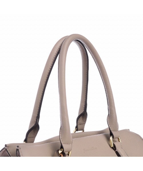 Jewelna Rose(ジュエルナローズ)の「OLバッグ ミドルサイズ(トートバッグ・レディース・チャコールグレー/ブラック/スモークピンク/グレイッシュベージュ/ベージュ系その他/オフホワイト・FREE)」の12枚目の写真