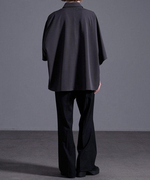 ドレープトロミ オーバードルマンシャツ（シャツ/ブラウス）｜Loose/ルース（ルース）