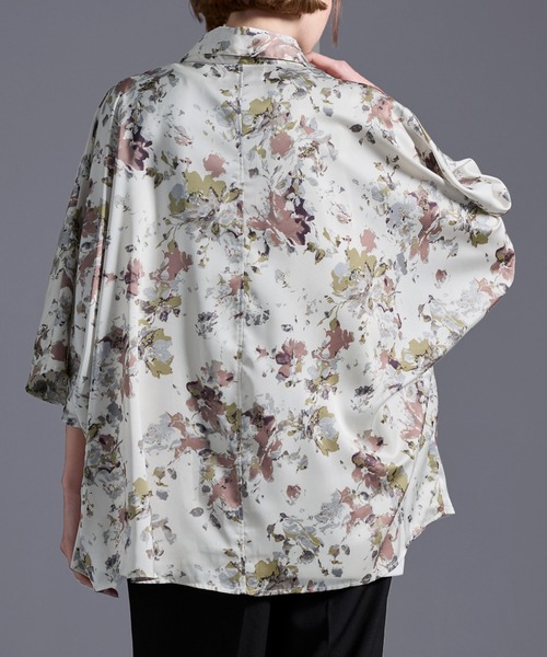 ドレープトロミ オーバードルマンシャツ（シャツ/ブラウス）｜Loose/ルース（ルース）