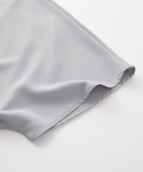 ドレープトロミ オーバードルマンシャツ（シャツ/ブラウス）｜Loose/ルース（ルース）