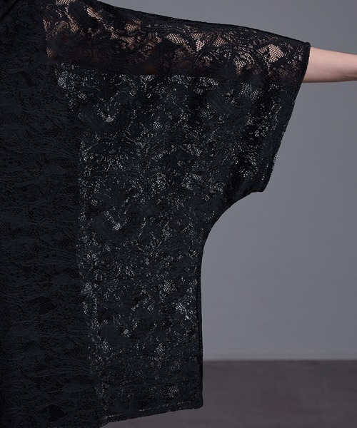 ドレープトロミ オーバードルマンシャツ（シャツ/ブラウス）｜Loose/ルース（ルース）