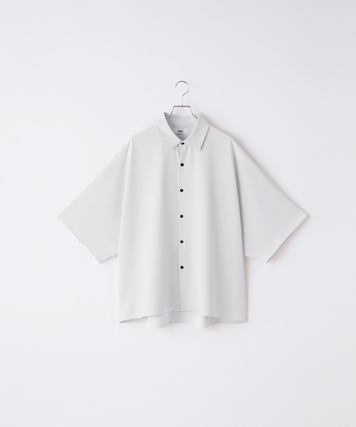 ドレープトロミ オーバードルマンシャツ（シャツ/ブラウス）｜Loose/ルース（ルース）