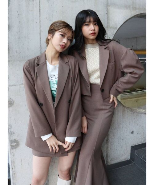 MURUA（ムルーア）の「パウダーツイルマーメイドスカート